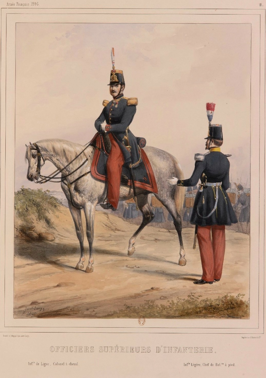 Sabre d'officier supérieur d'infanterie modèle 1845 Lllll11