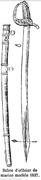 Les différents modèles de sabres d'off. de marine de Louis-Philippe à nos jours - Page 8 Marine11