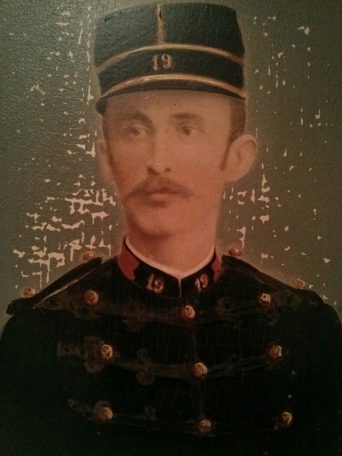 Un lieutenant du 6ème RA vers 1880 Mauric10