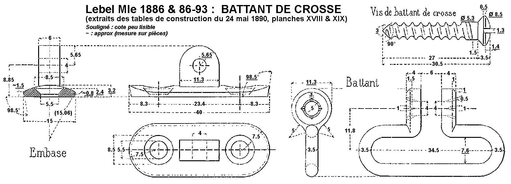 Customisation d'un Lebel 86-93 "de braco" Battan11