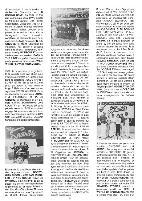 Spotnicks - revues consacrées aux Spotnicks - Page 2 Revue_35