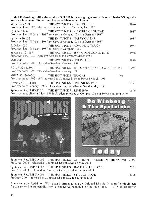 Spotnicks - revues consacrées aux Spotnicks - Page 2 Revue_69