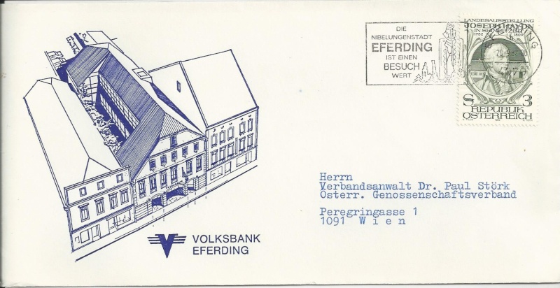  - Briefe / Poststücke österreichischer Banken - Seite 3 Bild25