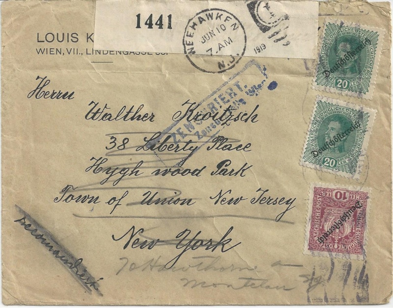 Inflation in Österreich - Belege - 1918 bis 1925 - Seite 7 Bild33