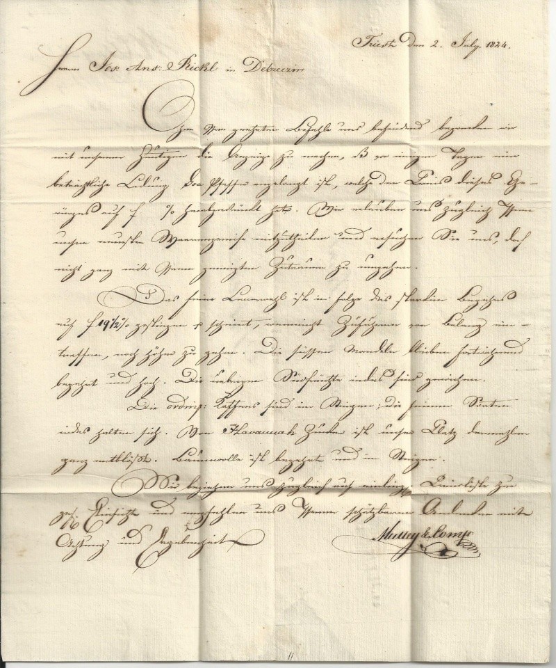 Vorphilatelie Österreich - Briefe aus der Vormarkenzeit - Seite 2 Bild_613