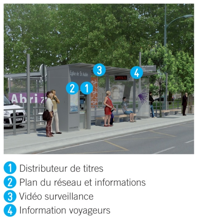 Le Bus à Haut Niveau de Service arrive aux portes du Médoc Servic10