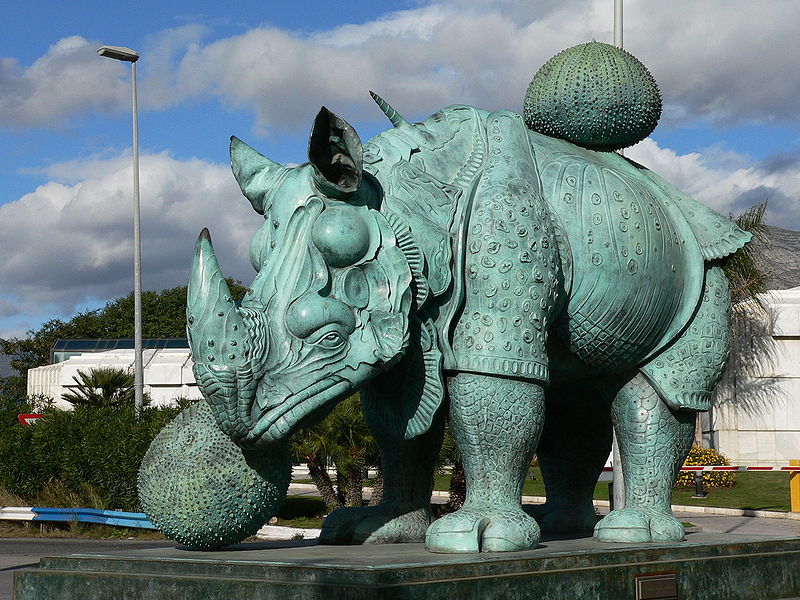 Le Rhinocéros de Dali - Marbella - Espagne  42498311
