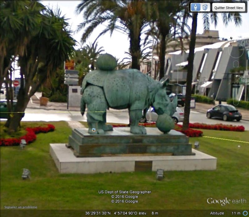 Le Rhinocéros de Dali - Marbella - Espagne  B41