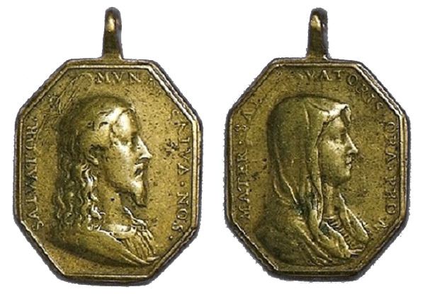 rostro - Recopilación medallas con el Rostro de Cristo ( Salvator Mvndi II) Jesucr22