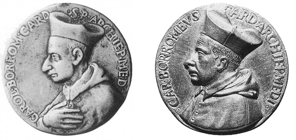 Las  MEDALLAS de San CARLOS BORROMEO. SIGLOS XVI- XVII- XVIII. Apuntes iconográficos. Medall13
