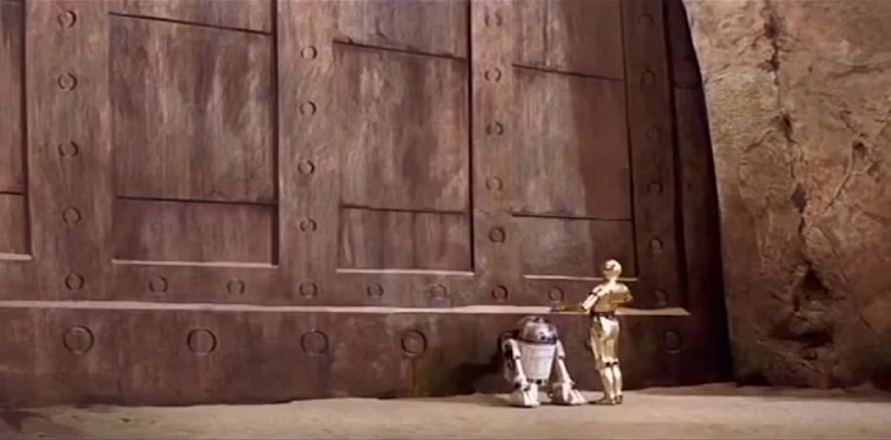 R2-D2 & C-3PO diorama "Knockin' on Jabba's door !" (BANDAI) [WIP] Big_1410