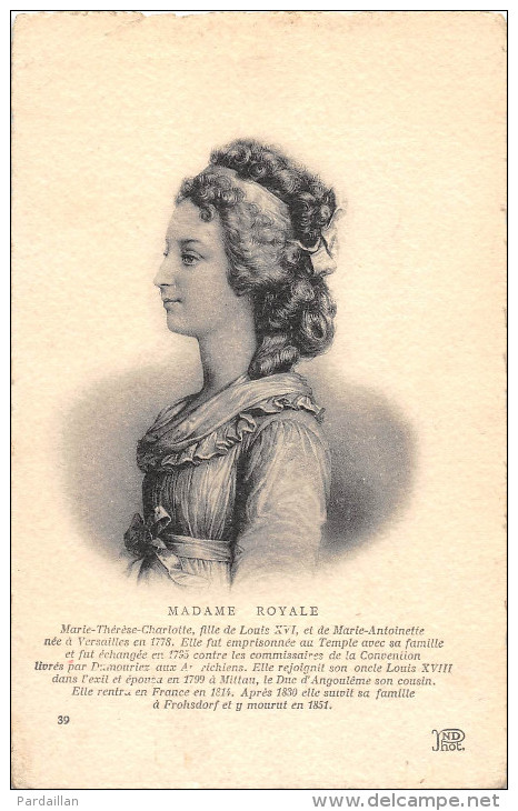 Portraits de Madame Royale, duchesse d'Angoulême - Page 3 771_0010