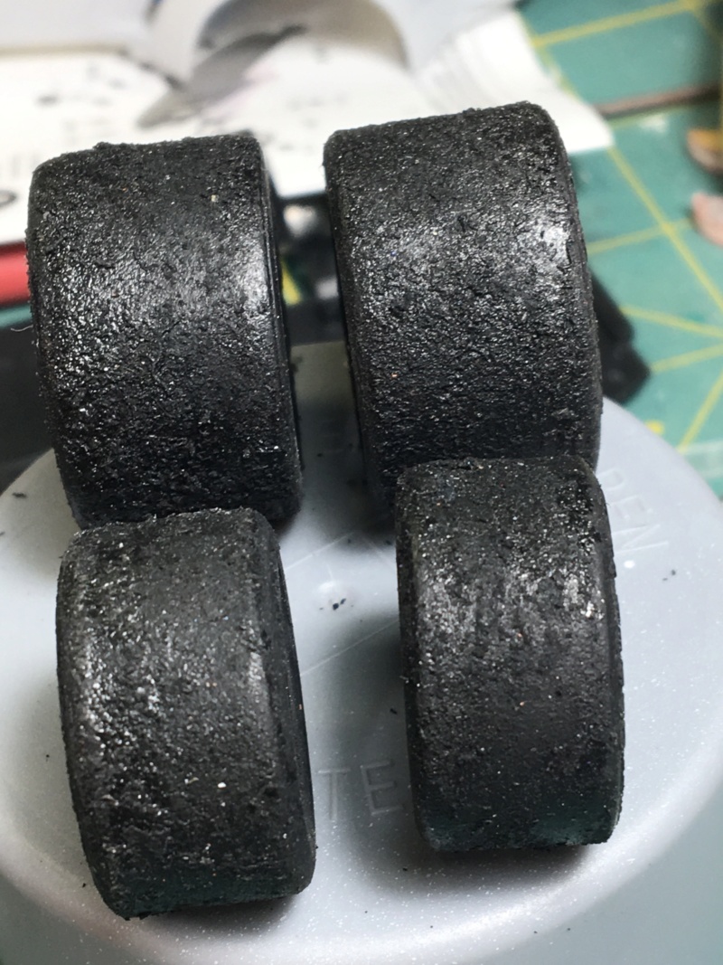Race Worn tire (marble build up) Img_2120