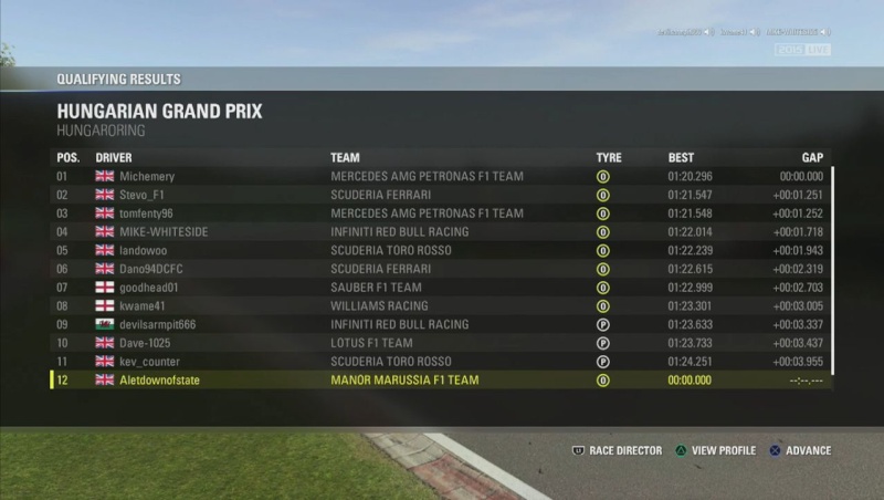 Hungarian grand Prix - Race results Image11