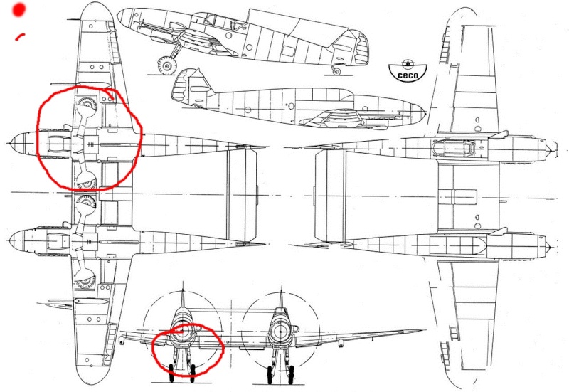 Messerschmitt Me 109Z  zwilling planet model 1/48 34429610