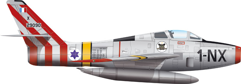 F-84F THUNDERSTREAK  1/48   F-84f-10