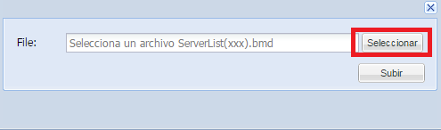 Cambiar el nombre de nuestro Servidor "ServerList" Abm310