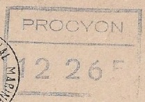 * PROCYON (1955/1970) * 680210