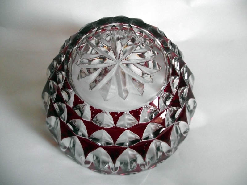 bol Indiana Glass pattern 1007 cramberry Dscf6030