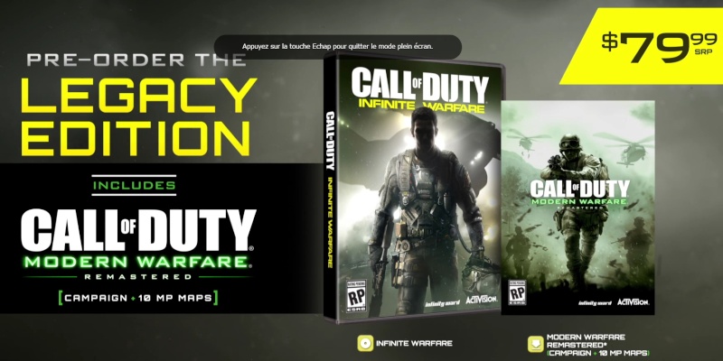 Call Of Duty Infinite Warfare.  Cod1210