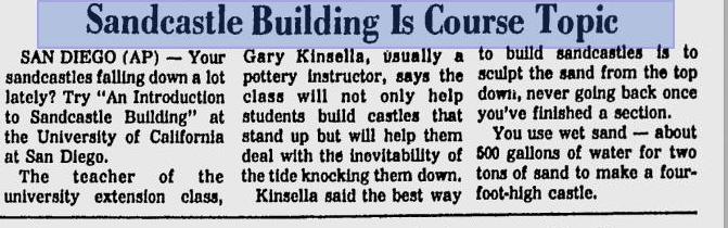 Bols à fruits de mer Gary Kinsella 1973 Kinsel10