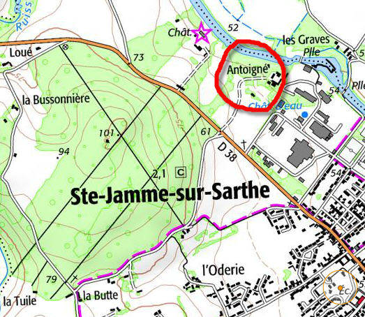 Sainte-Jamme-sur-Sarthe  Sarthe Antoig10