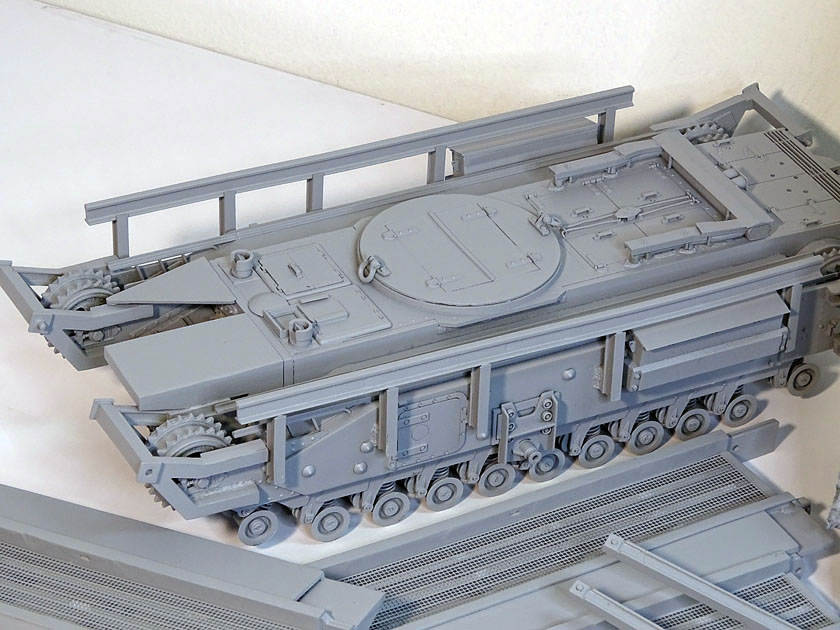 Churchill Mk IV AVRE [AFV Club] + Kit résine ARK Italian Pattern [Resicast]- (Peinture terminée) - Page 2 Dsc00513