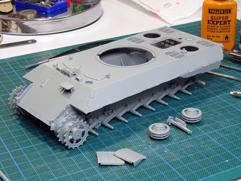 Panther Ausf A Early Type [Dragon] - Intérieur tourelle CMK 3030 - 1/35 (Terminé, diorama à venir) Dsc00713