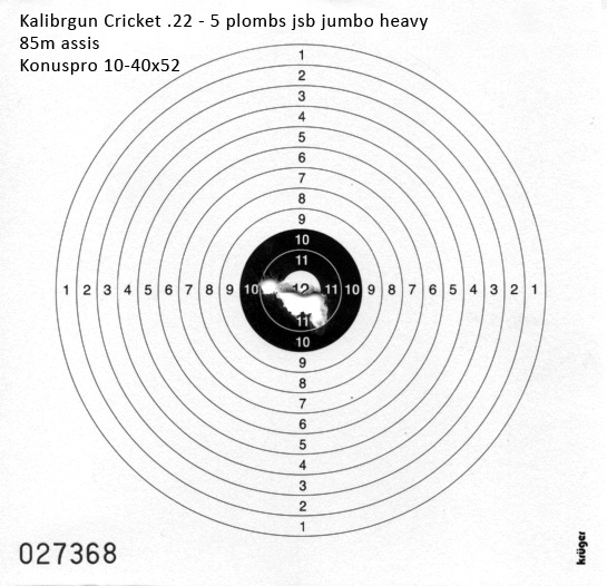 Kalibrgun Cricket 85m suite 2016-010