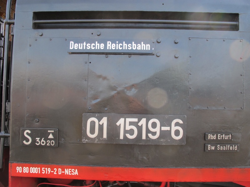 Erzgebirgsrundfahrt am 2. April 2016 mit 01 509 und 01 519 04911