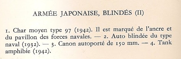  Blindés, véhicules et matériels Japonais (Planches de Funcken). Escane87