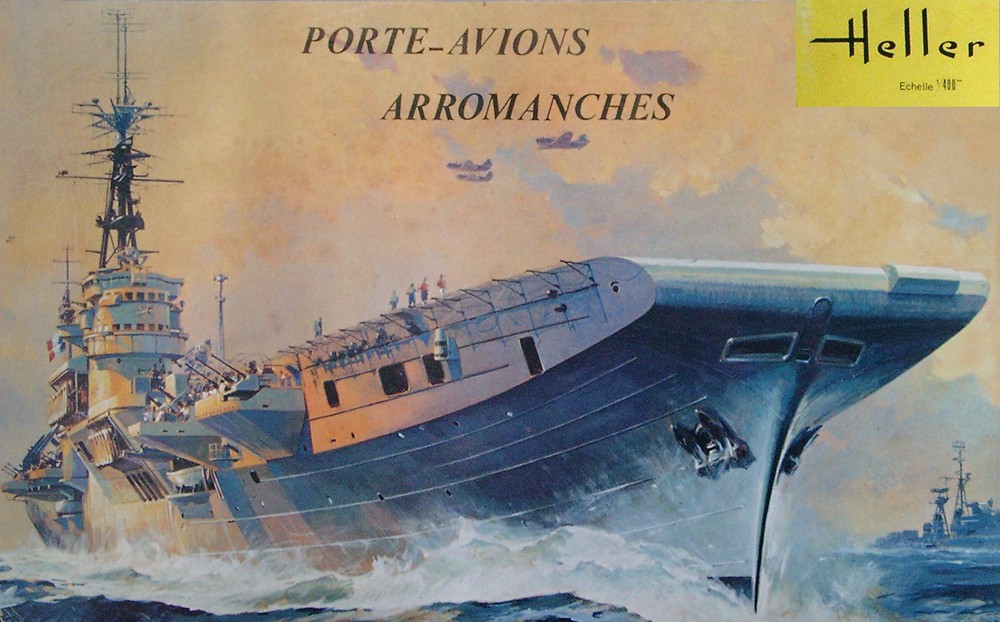 Porte-avions ARROMANCHES / HMS COLOSSUS 1/400ème Réf 81090 Arroma10