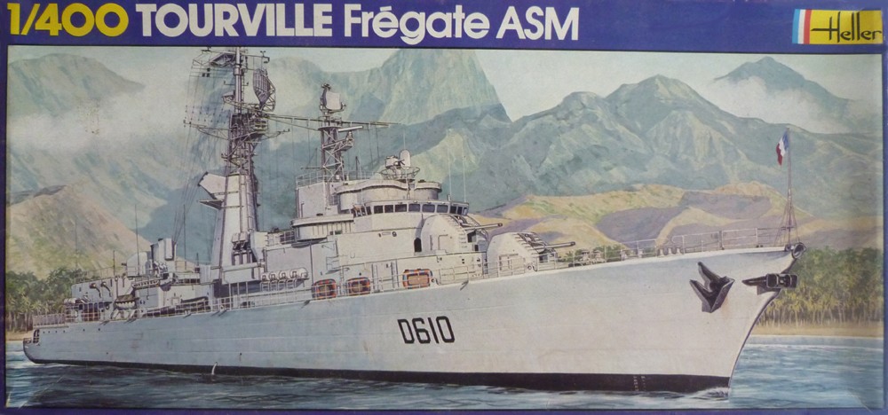 Frégate Anti sous marine ASM F 67 D610 TOURVILLE Classe TOURVILLE 1/400ème Réf 1007 Duguay10
