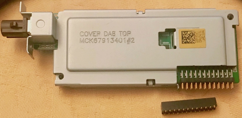 Vends module DAB+ avec connecteur Dab_co10