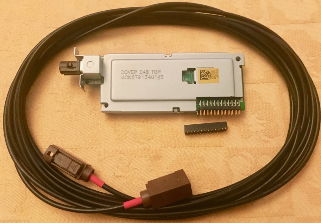 Vends module DAB+ avec connecteur Dab_co11