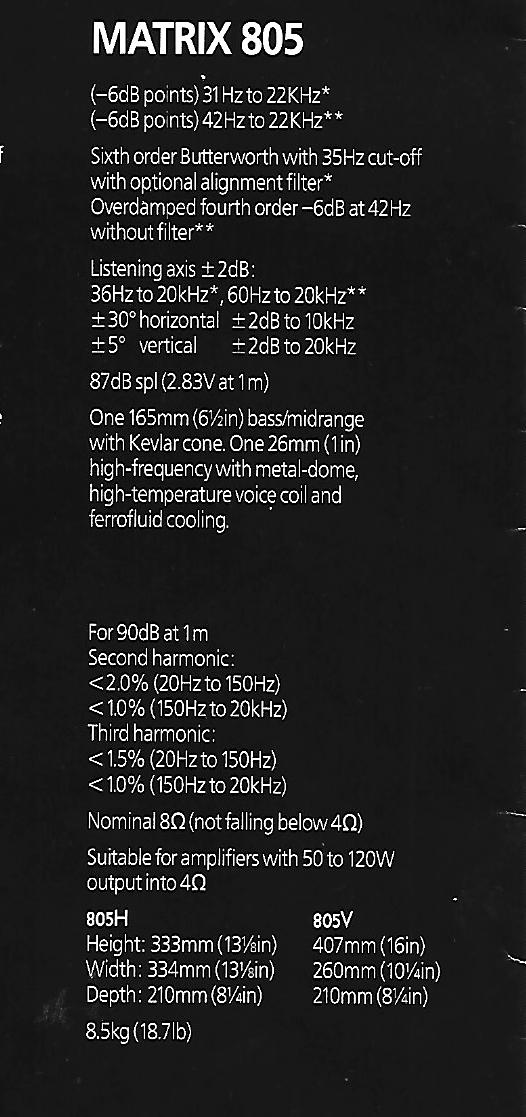 (PD) Diffusori B&W 805 Matrix - VENDUTI Speake14