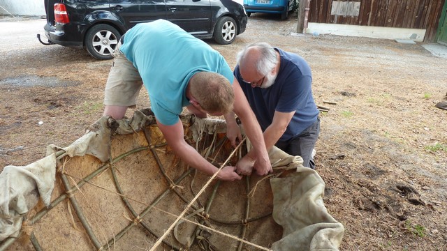 Fabrication d'un coracle 2710