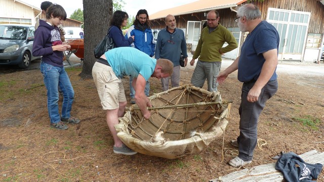 Fabrication d'un coracle 2810