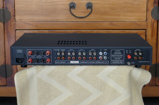 Audiolab 8000A MKII Integrated Amplifier (Used) SOLD  P1110512