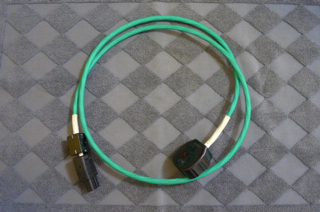 Solid Silver A/C Power Cable (Used) SOLD P1110914