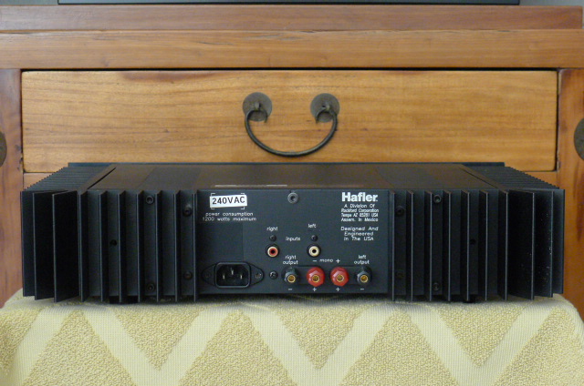 Hafler 9300 Transnova Stereo Power Amplifier (Used) SOLD P1110924