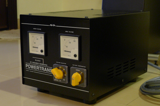 AVIA Powertrans Voltage Regulator 4KVA (Used) SOLD P1110933