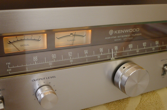 Kenwood Model KT-7300 AM-FM Stereo Analog Tuner (Used) SOLD P1120022