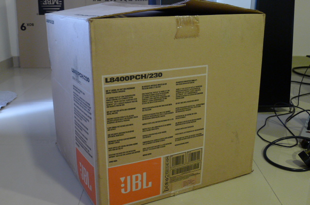 JBL Studio L Series L8400P Powered Subwoofer, 12" woofer (Used) SOLD P1120131