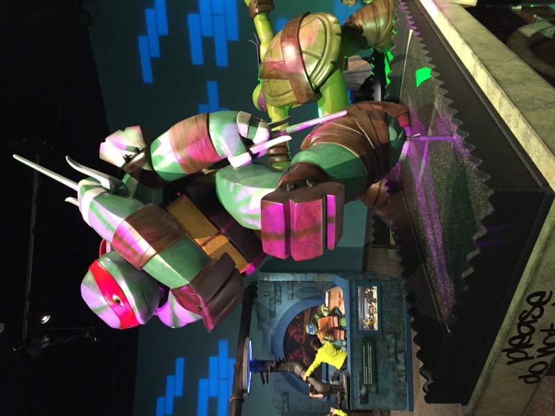 Tour of the TMNT Exhibit at the Children's Museum in Indianapolis Img_5322