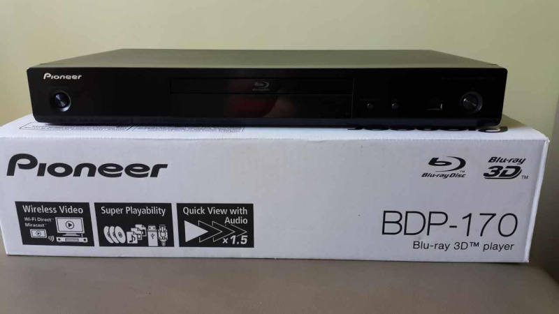 Pioneer BDP-170 3D Blu-ray player (Used) Sold Img_3212