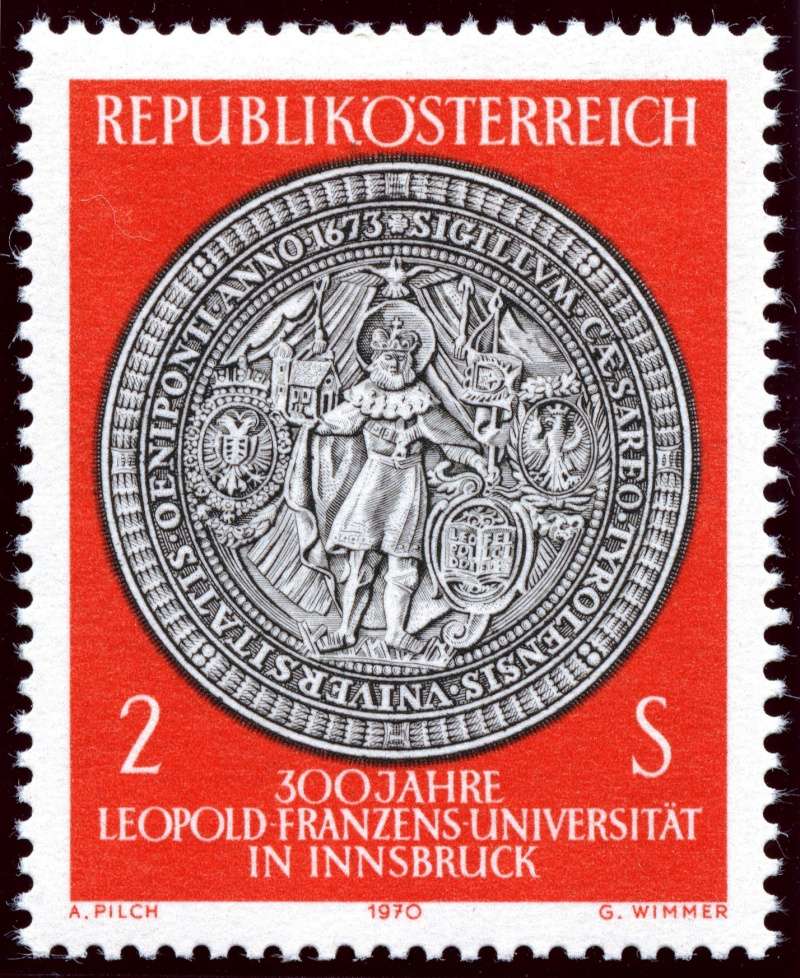 Österreich - Österreich, Briefmarken der Jahre 1970 - 1974 Ank_1315