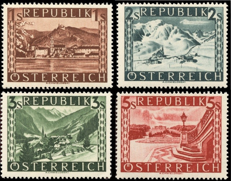 Österreich, Briefmarken der Jahre 1945-1949 Ank_7611