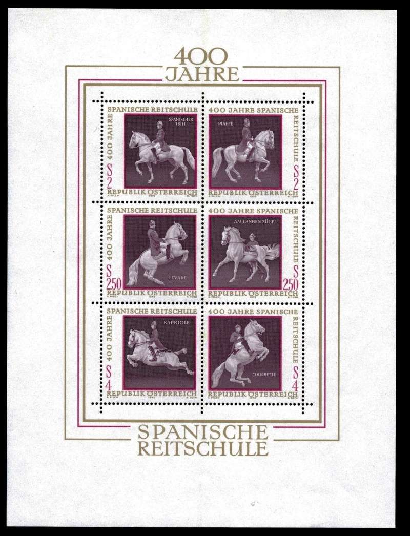  - Österreich, Briefmarken der Jahre 1970 - 1974 Block_10