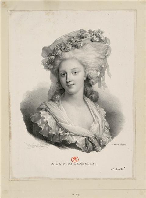 Marie-Antoinette par Pierre Louis Grévedon Zlouis11